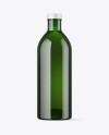 Green Glass Bottle Mockup Green Glass Bottle Mockup