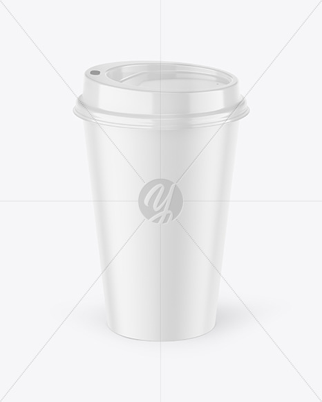 Matte Coffee Cup Mockup