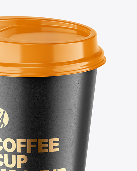 Kraft Coffee Cup Mockup