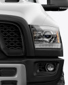 Dodge Ram 1500 Mockup - Front View