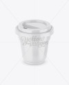 Glossy Coffee Cup Mockup (High-Angle Shot) Glossy Coffee Cup Mockup (High-Angle Shot)