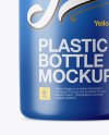 Matte Plastic Bottle Mockup