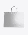 Metallic Paper Shopping Bag Mockup - Front View