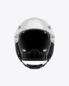 Ski Helmet Mockup - Front View