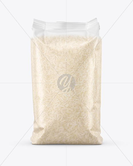 Matte Rice Package Mockup