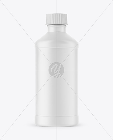 Mate Plastic Bottle Mockup