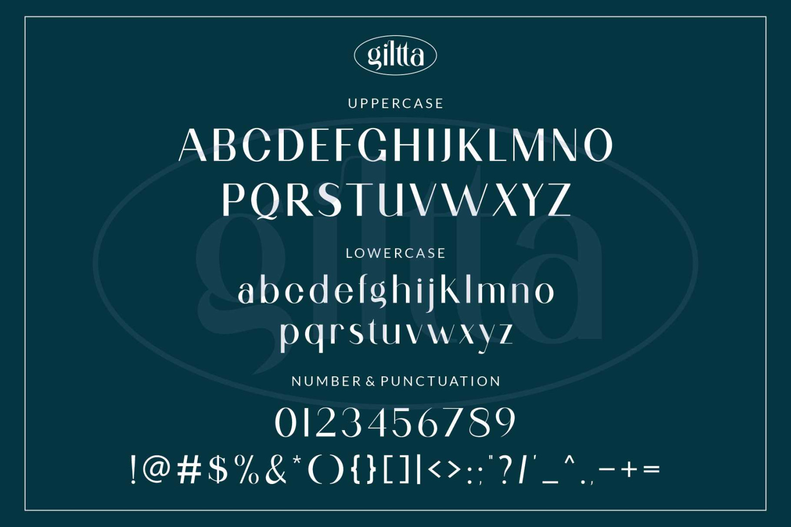 Giltta Sans Serif Font