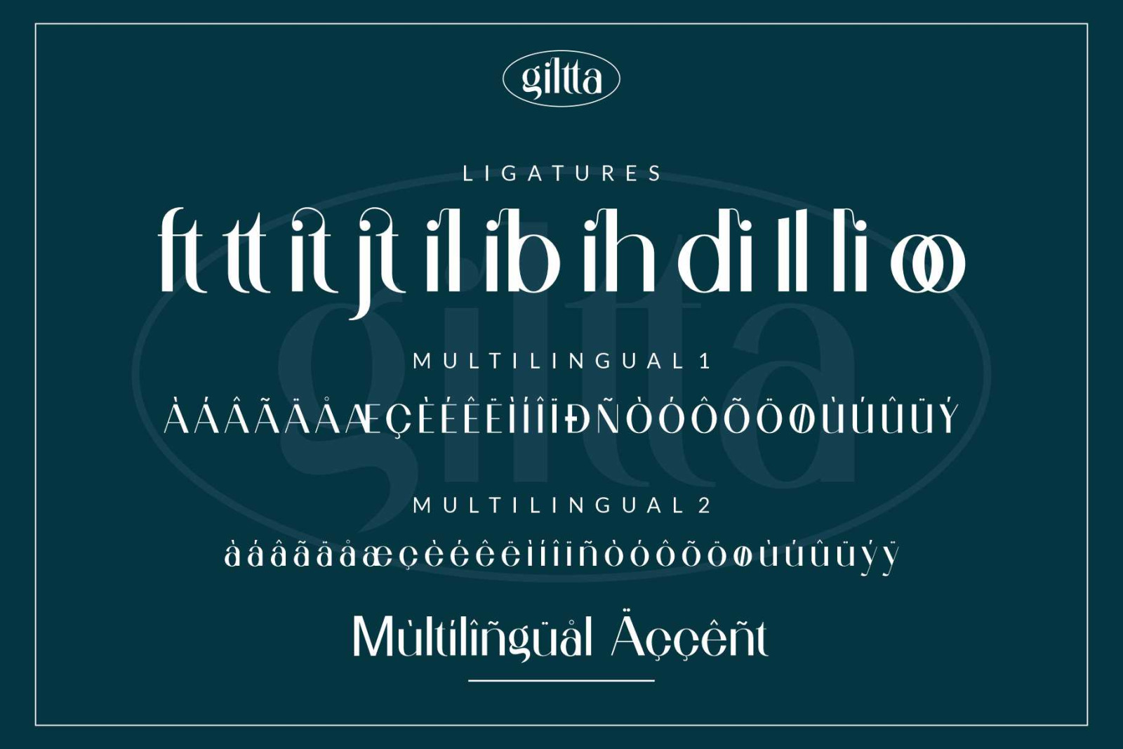 Giltta Sans Serif Font Giltta Sans Serif Font