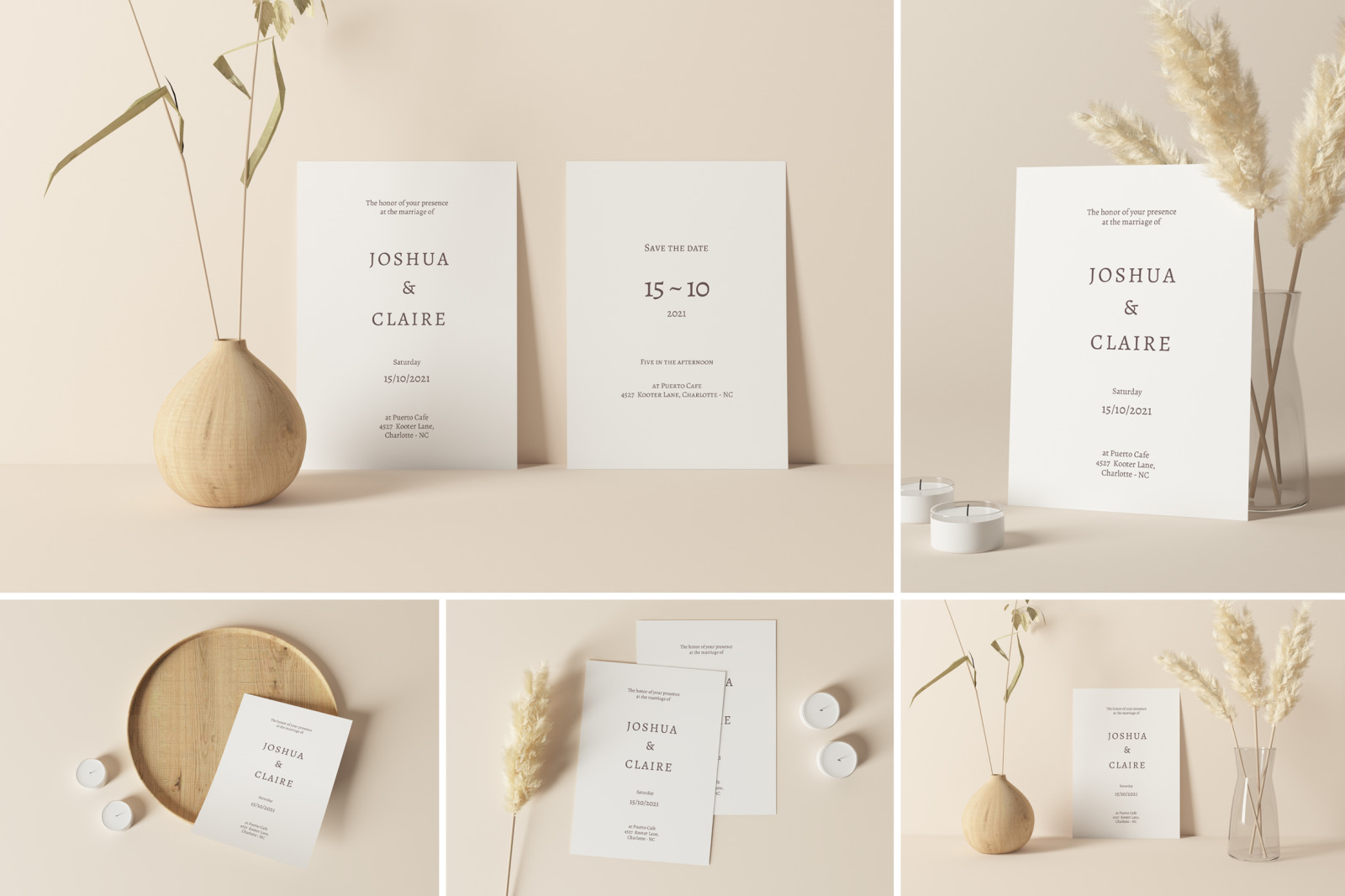 Multipurpose Paper Stationery Mockups Multipurpose Paper Stationery Mockups