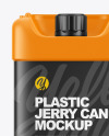 Plastic Jerry Can Mockup