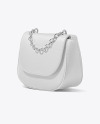 Leather Bag Mockup - Half Side View