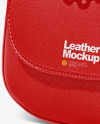 Leather Bag Mockup - Half Side View