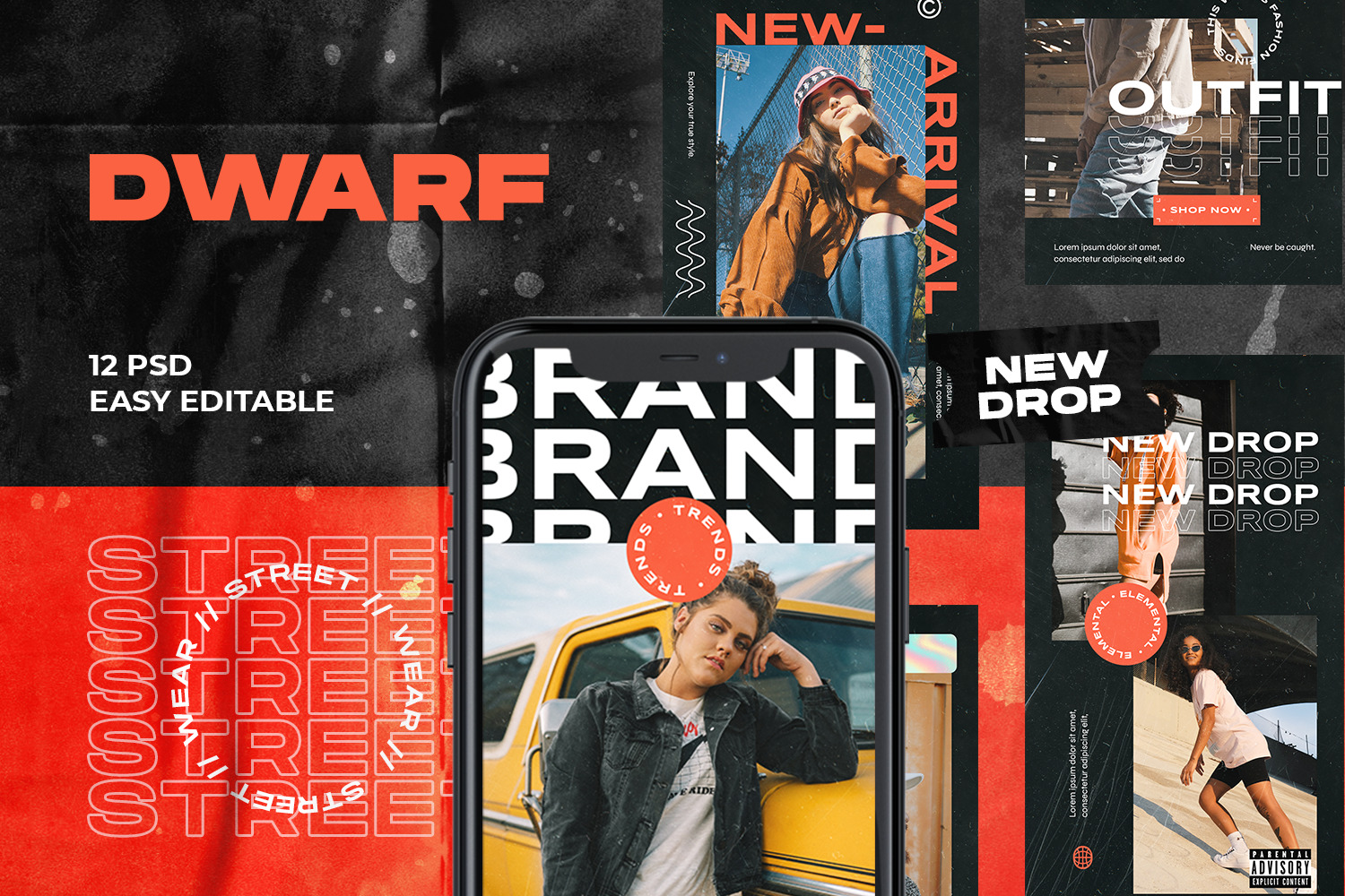 Dwarf Instagram Template Dwarf Instagram Template