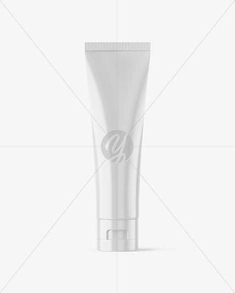 Glossy Cosmetic Tube Mockup Glossy Cosmetic Tube Mockup