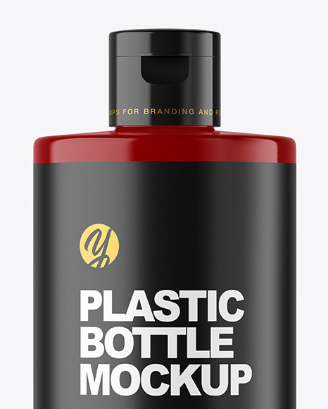 Glossy Cosmetic Bottle Mockup