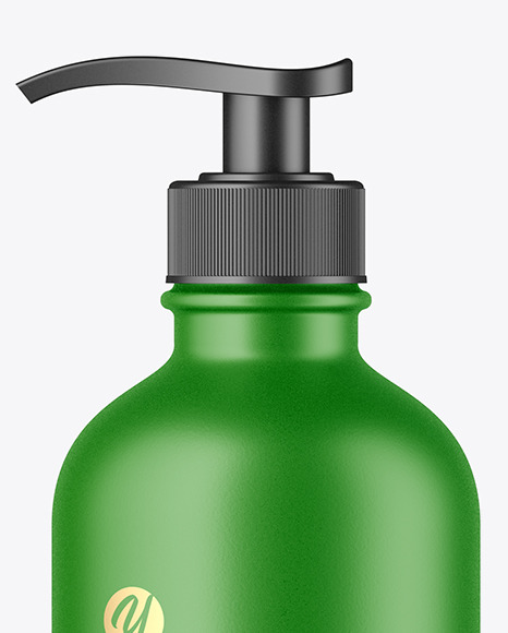 Matte Cosmetic Bottle Mockup