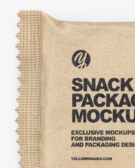 Kraft Snack Bar Mockup