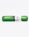 Textured USB Flash Drive Mockup