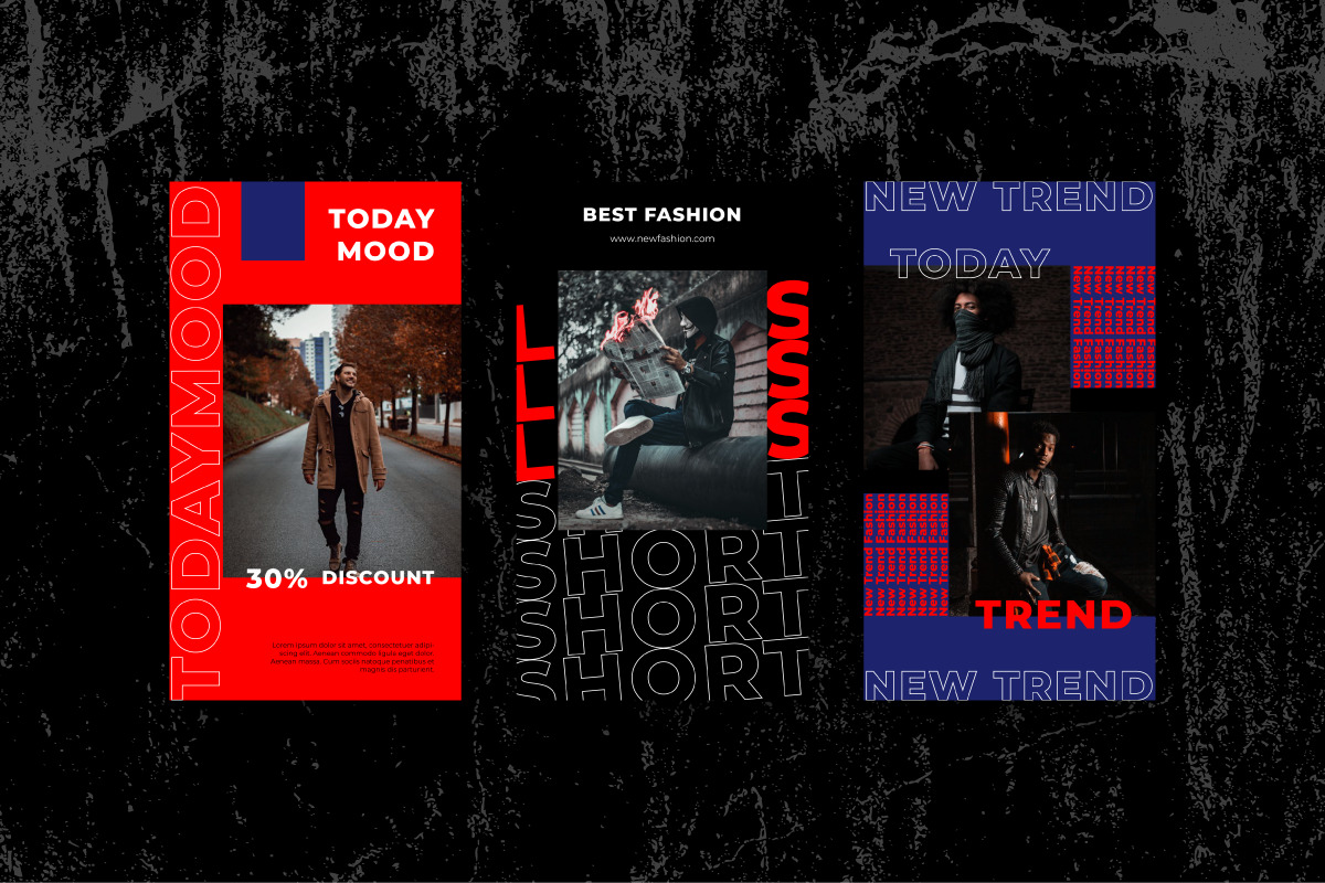 Dark Story Instagram Template Dark Story Instagram Template