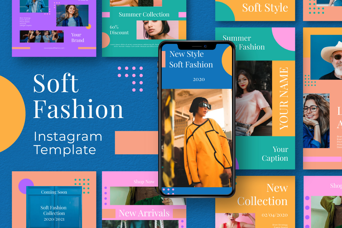 Soft Fashion Instagram Template Soft Fashion Instagram Template