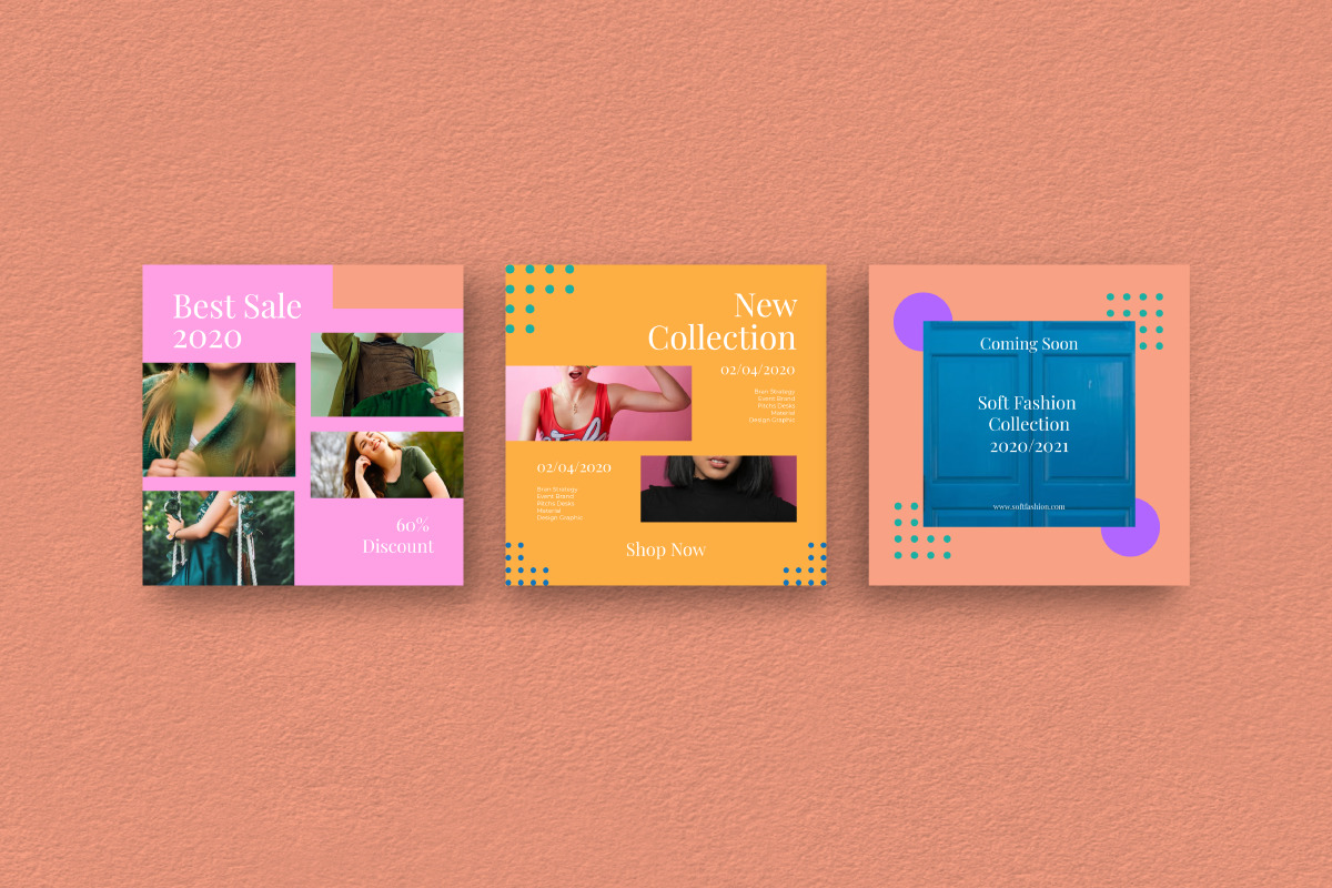 Soft Fashion Instagram Template Soft Fashion Instagram Template