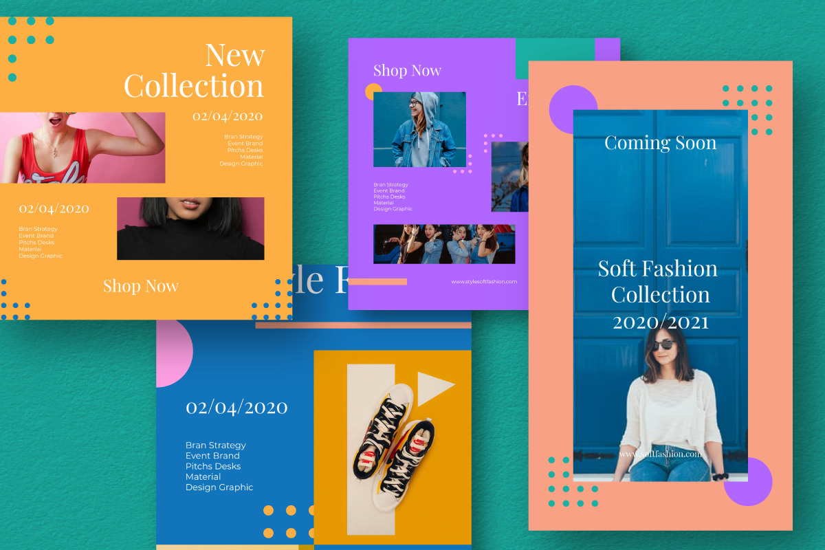 Soft Fashion Instagram Template Soft Fashion Instagram Template