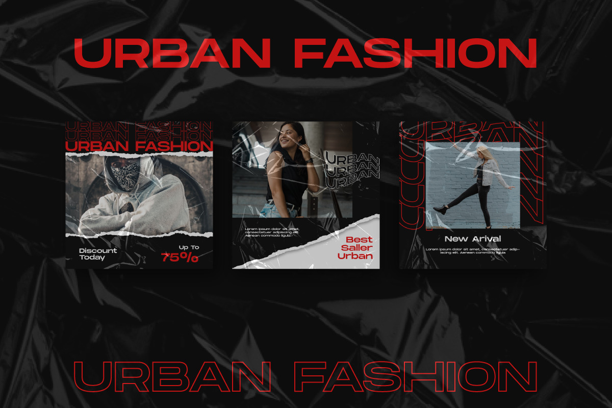 Urban Story & Feed Instagram Template Urban Story & Feed Instagram Template