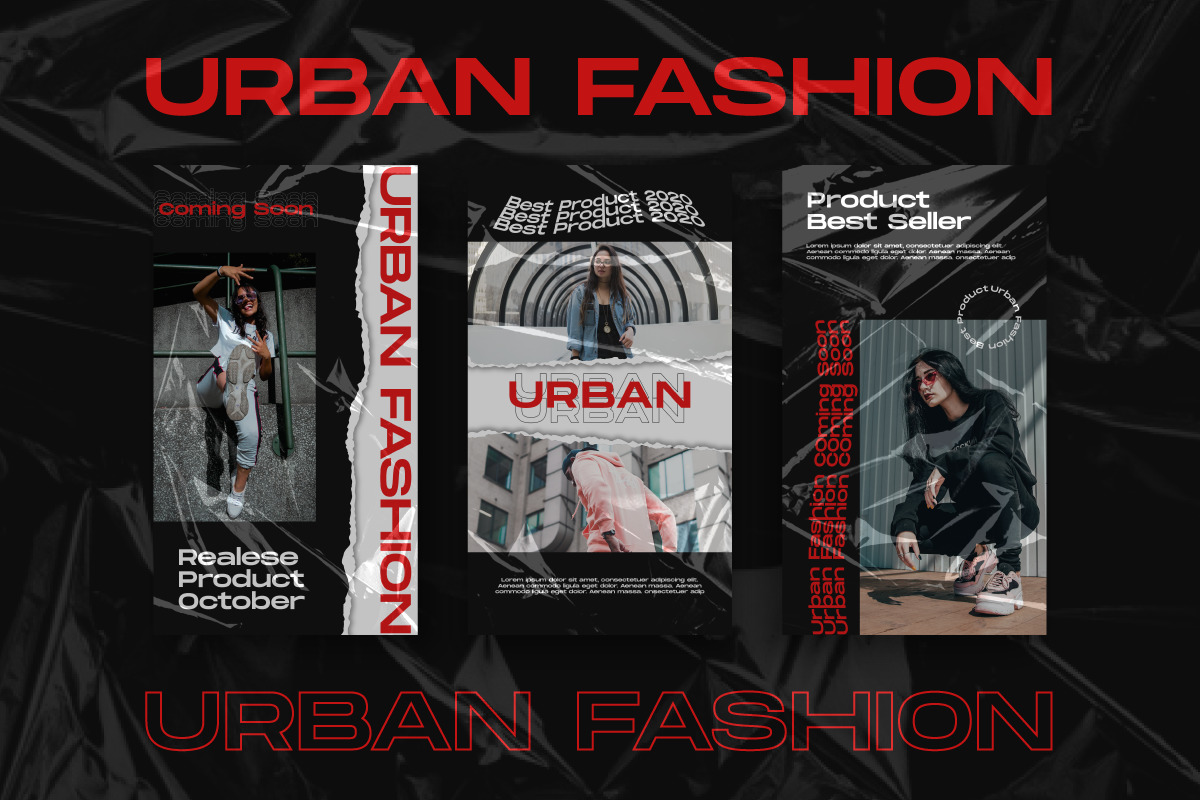 Urban Story & Feed Instagram Template Urban Story & Feed Instagram Template