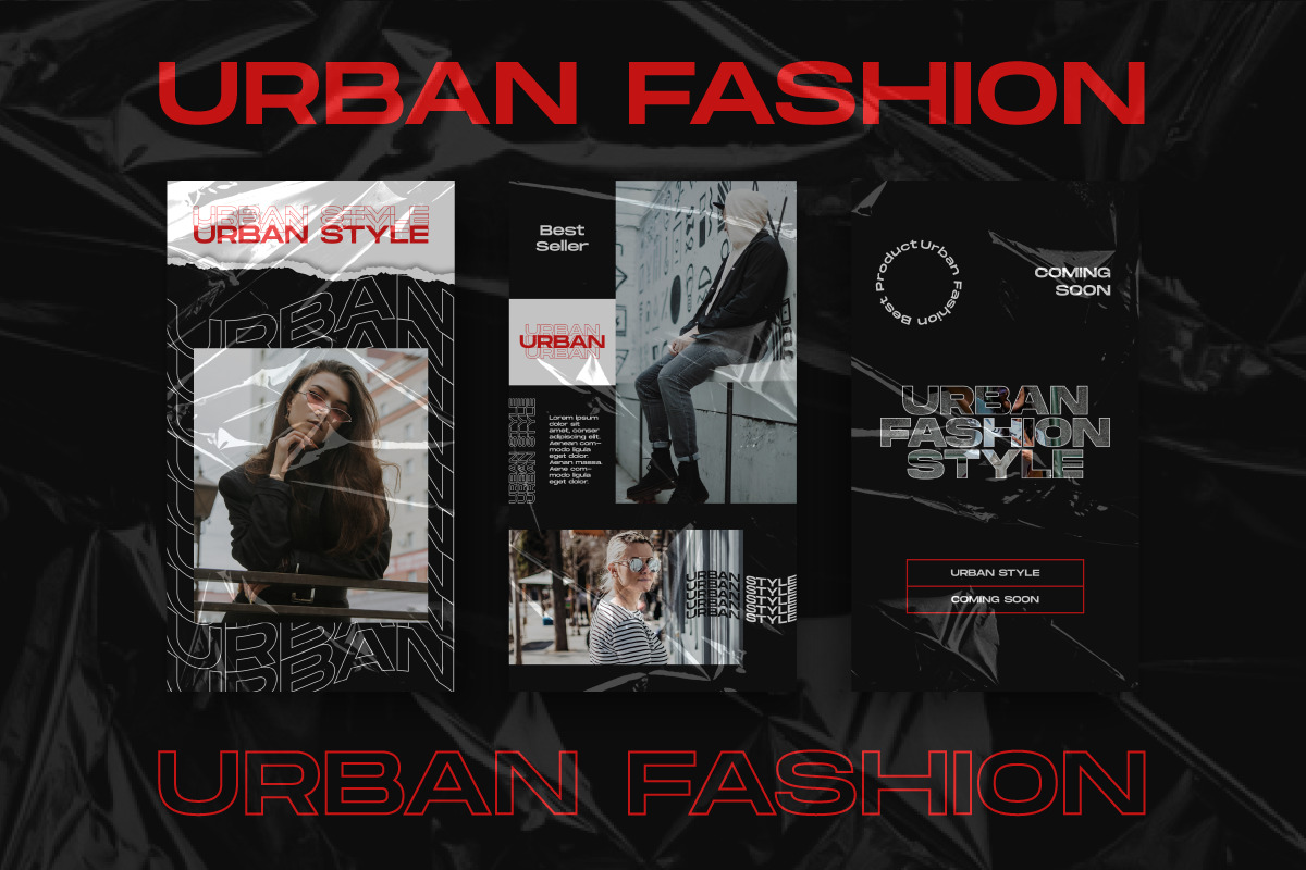 Urban Story & Feed Instagram Template Urban Story & Feed Instagram Template