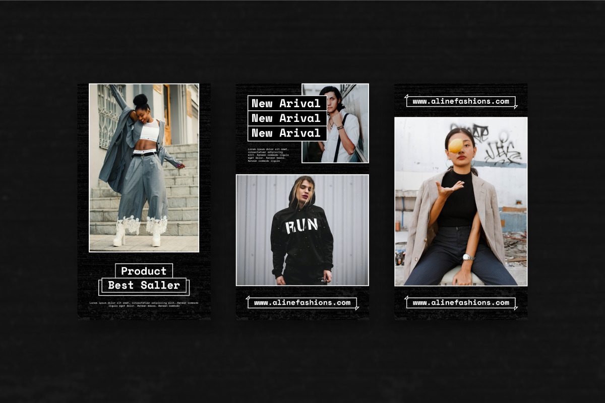 Aline Story & Feed Instagram Template Aline Story & Feed Instagram Template