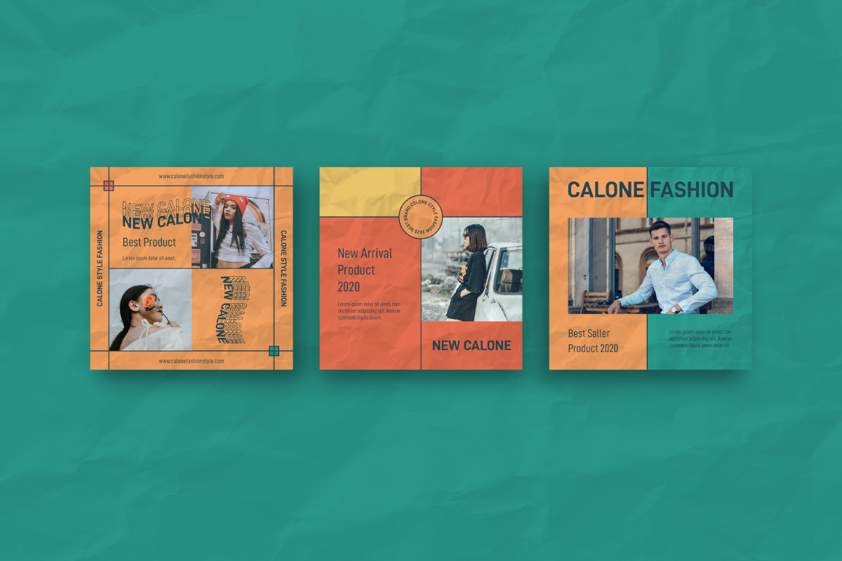 Calone Story &amp; Feed Instagram Template