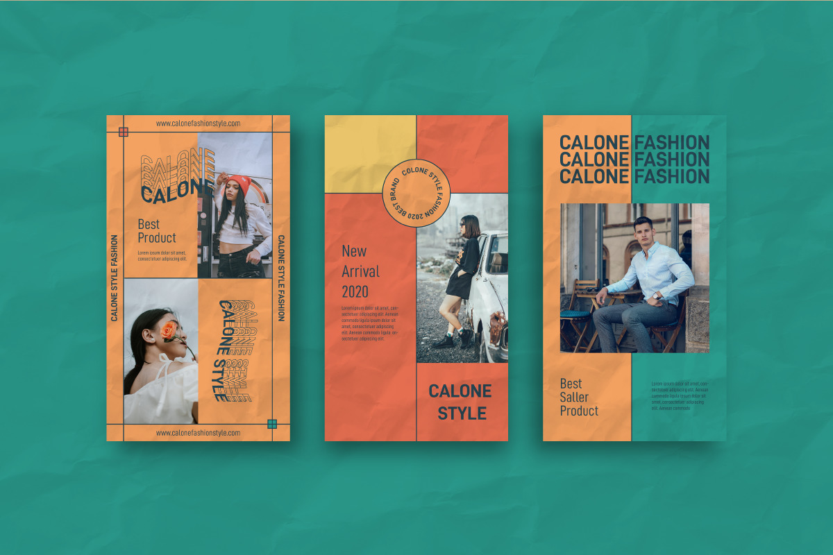 Calone Story & Feed Instagram Template Calone Story & Feed Instagram Template