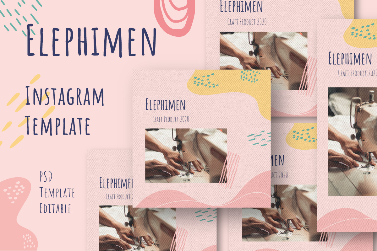 Elephimen Story & Feed Instagram Template Elephimen Story & Feed Instagram Template