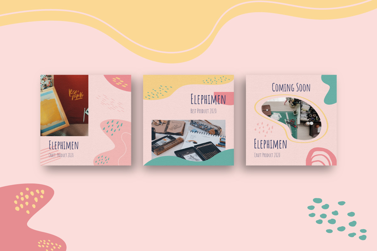 Elephimen Story & Feed Instagram Template Elephimen Story & Feed Instagram Template