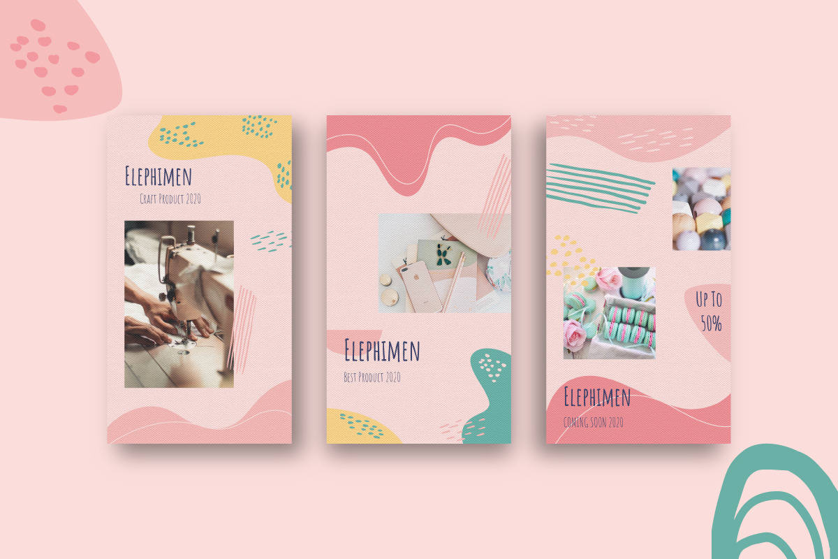 Elephimen Story & Feed Instagram Template Elephimen Story & Feed Instagram Template