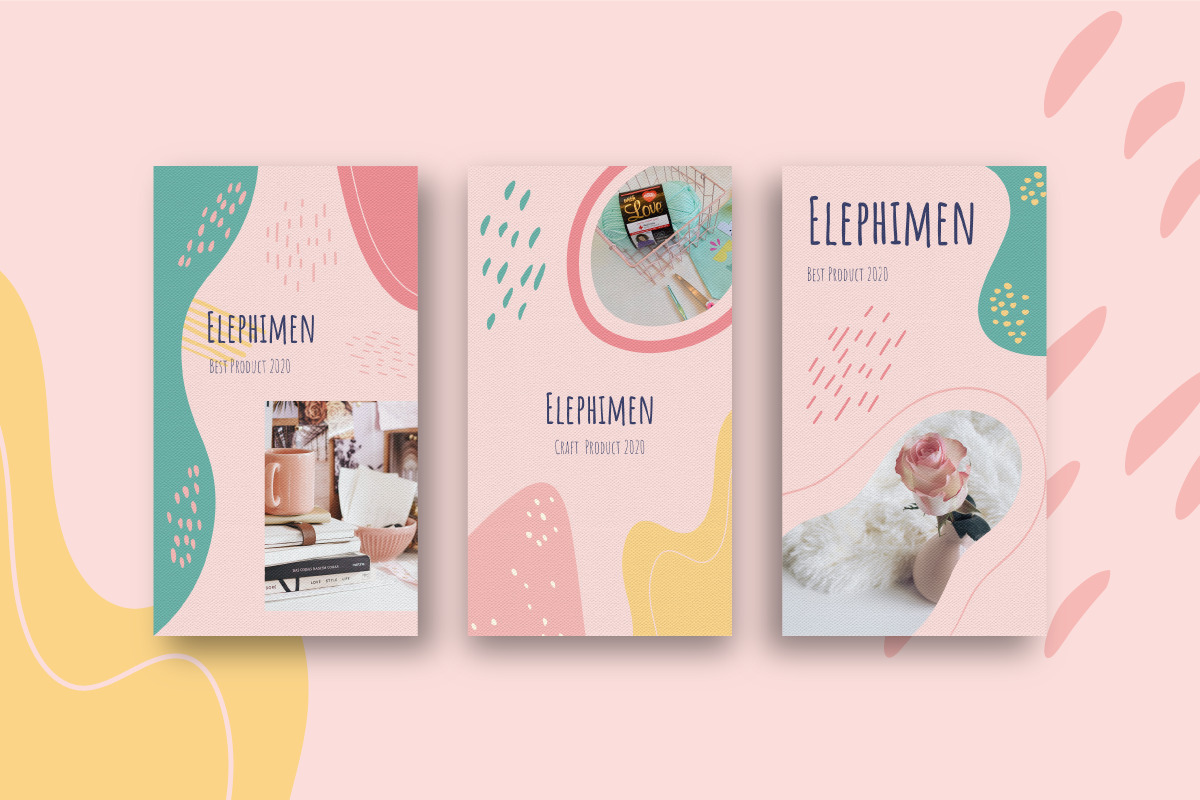Elephimen Story & Feed Instagram Template Elephimen Story & Feed Instagram Template