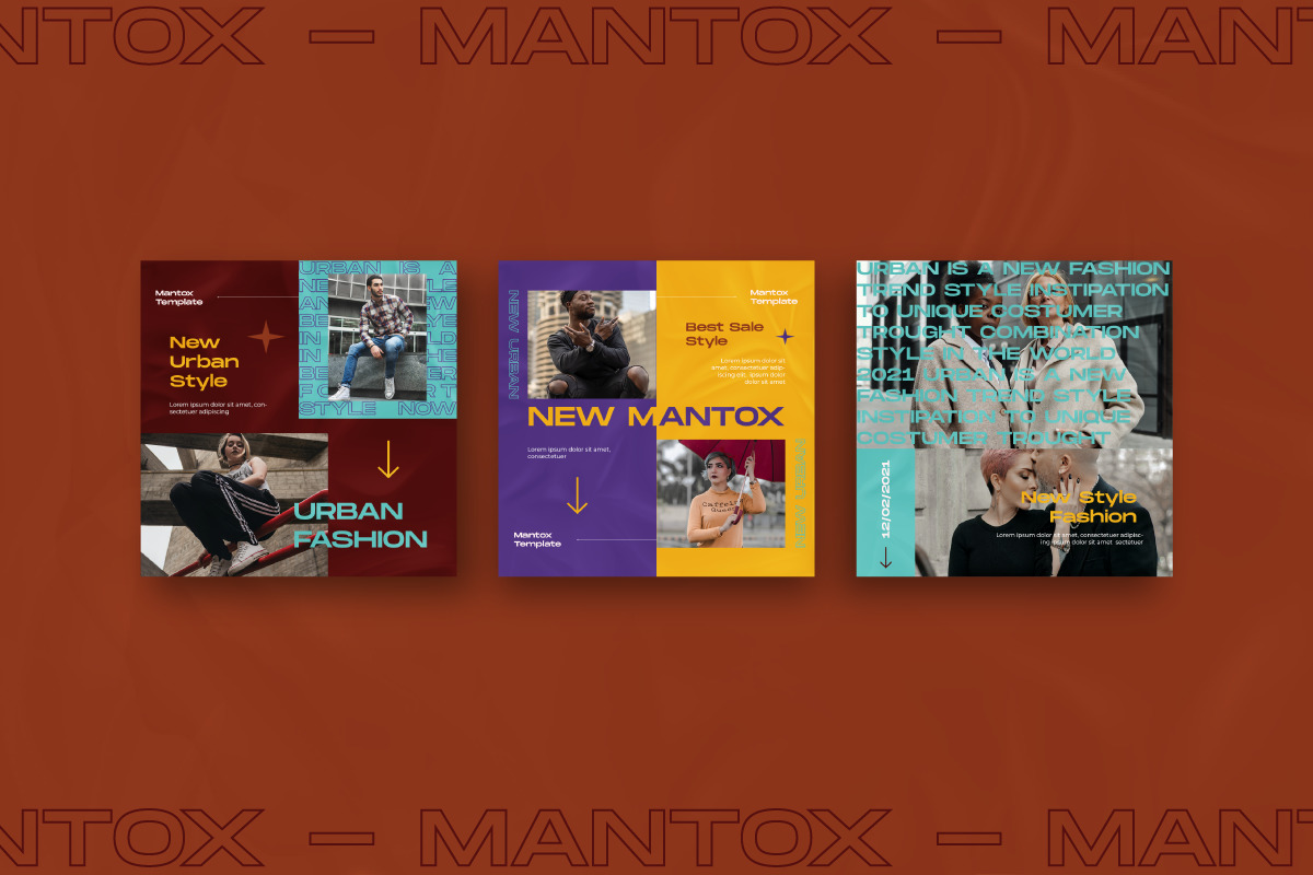 MANTOX Instagram Template MANTOX Instagram Template