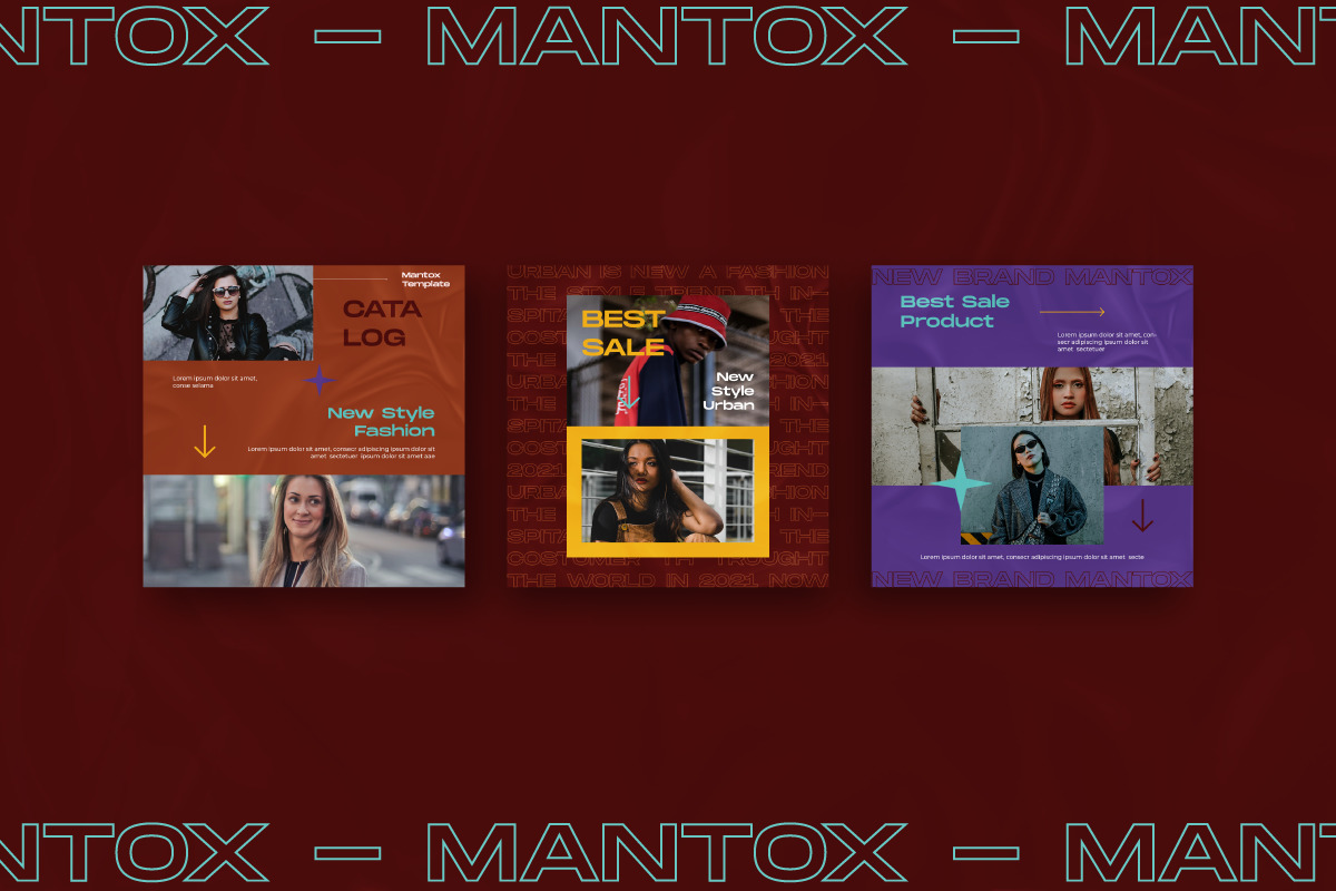 MANTOX Instagram Template MANTOX Instagram Template