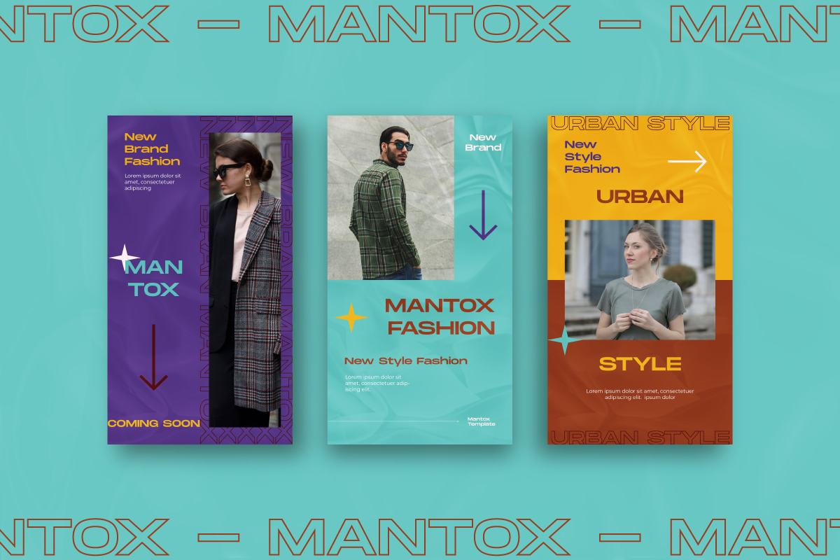 MANTOX Instagram Template MANTOX Instagram Template