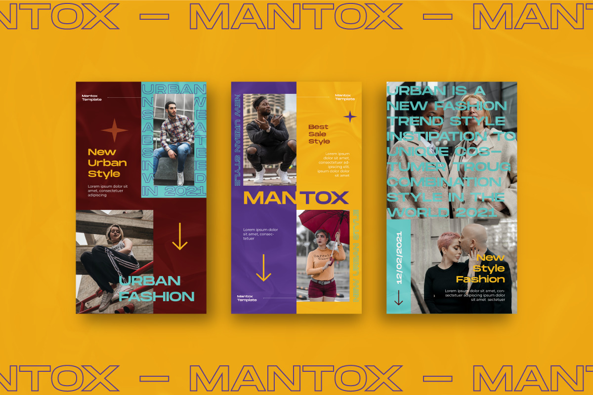 MANTOX Instagram Template MANTOX Instagram Template