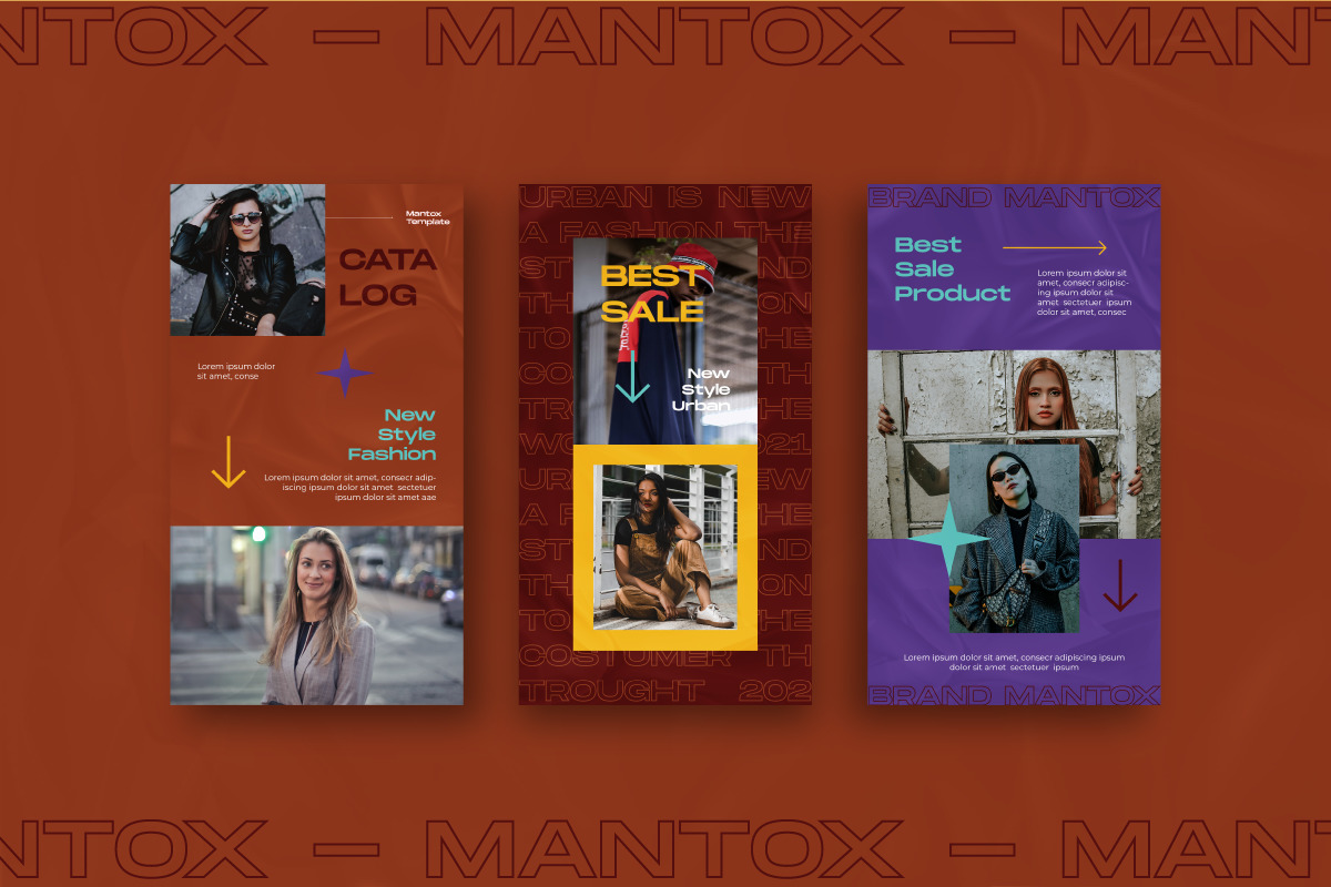 MANTOX Instagram Template MANTOX Instagram Template
