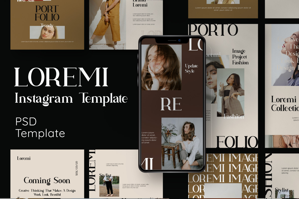 LOREMI Instagram Template