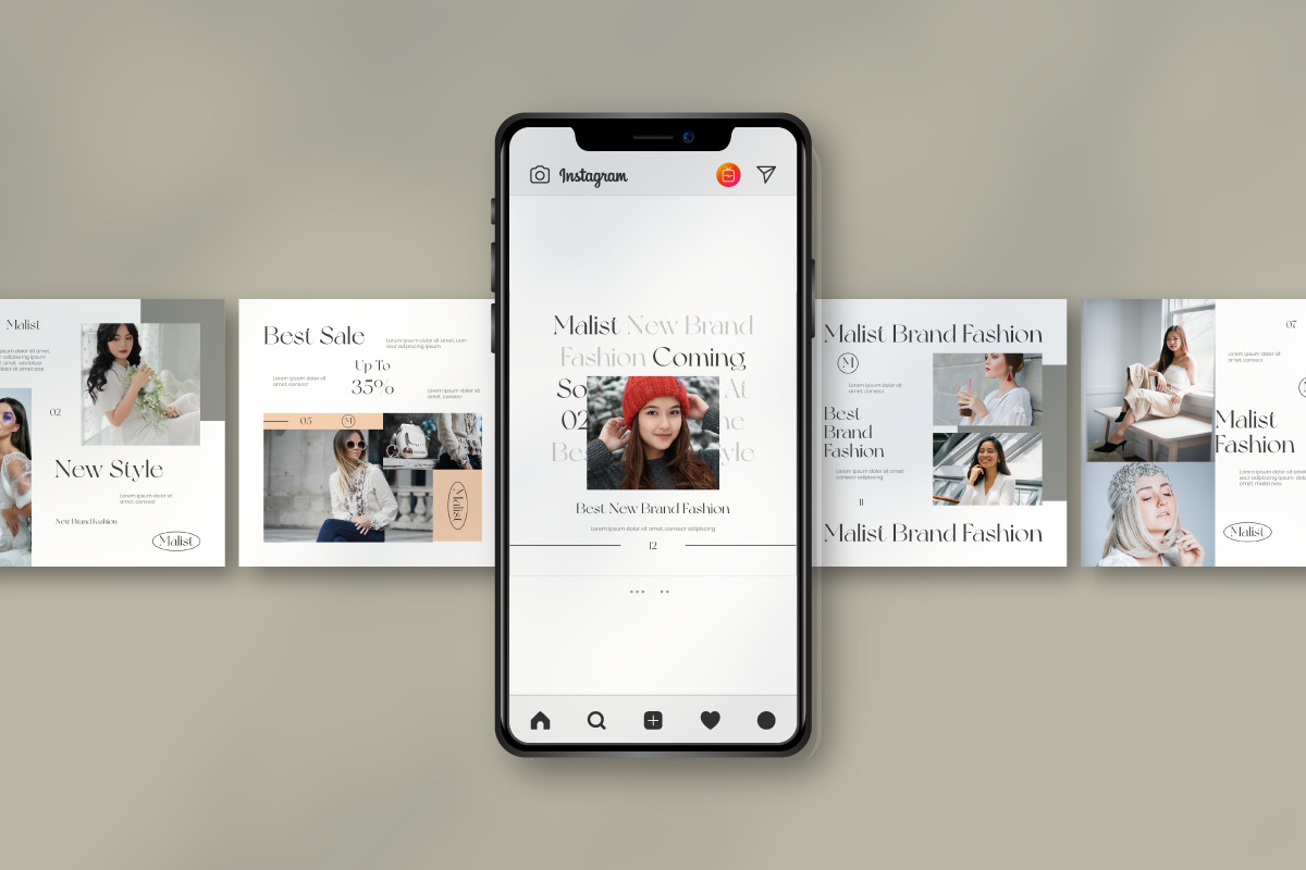 MALIST Instagram Template