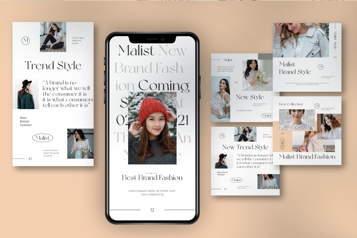 MALIST Instagram Template