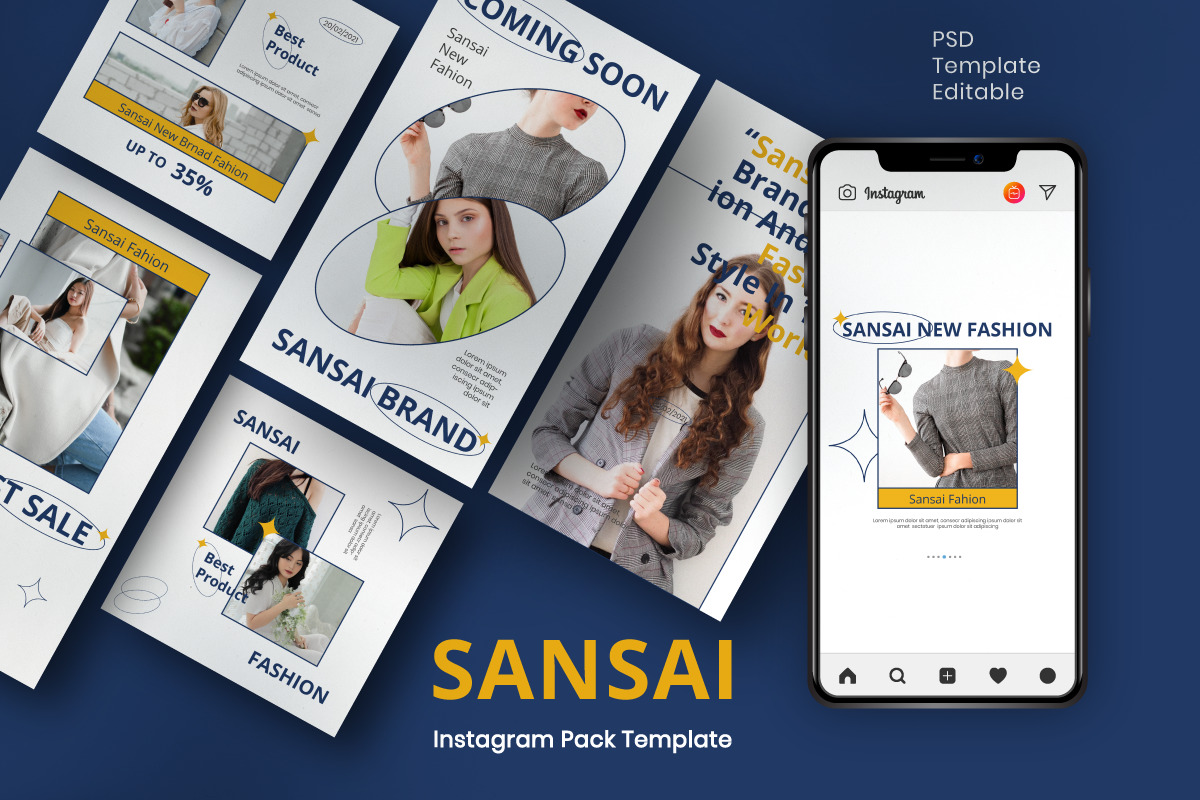 SANSAI Instagram Template SANSAI Instagram Template