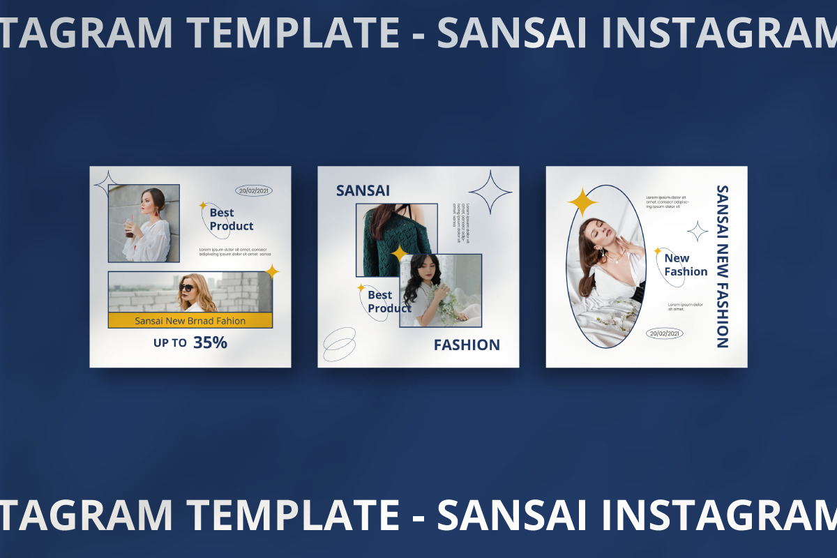 SANSAI Instagram Template