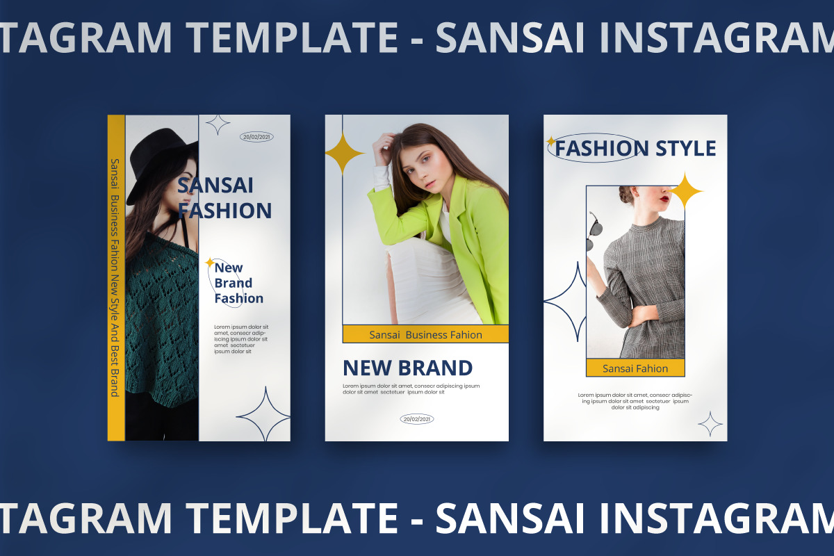 SANSAI Instagram Template