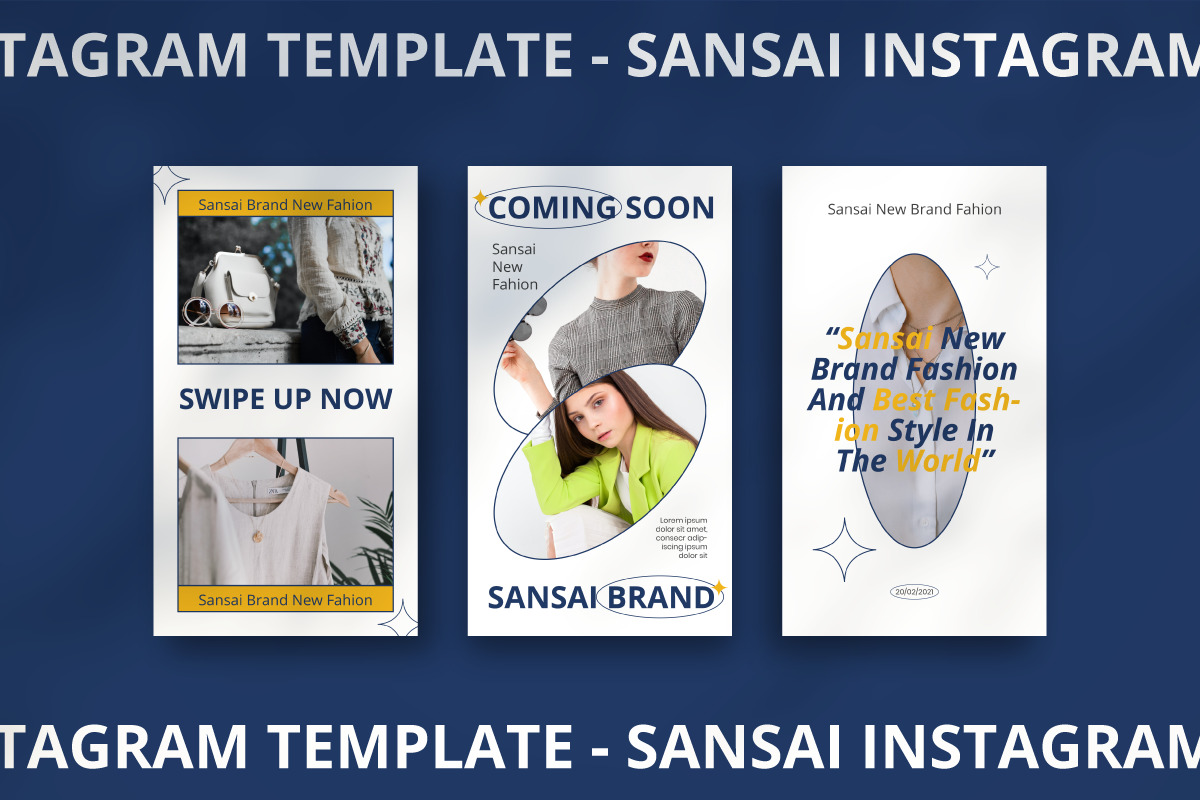 SANSAI Instagram Template