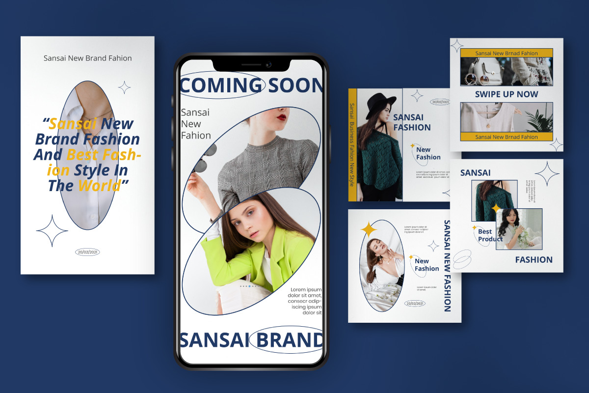 SANSAI Instagram Template SANSAI Instagram Template