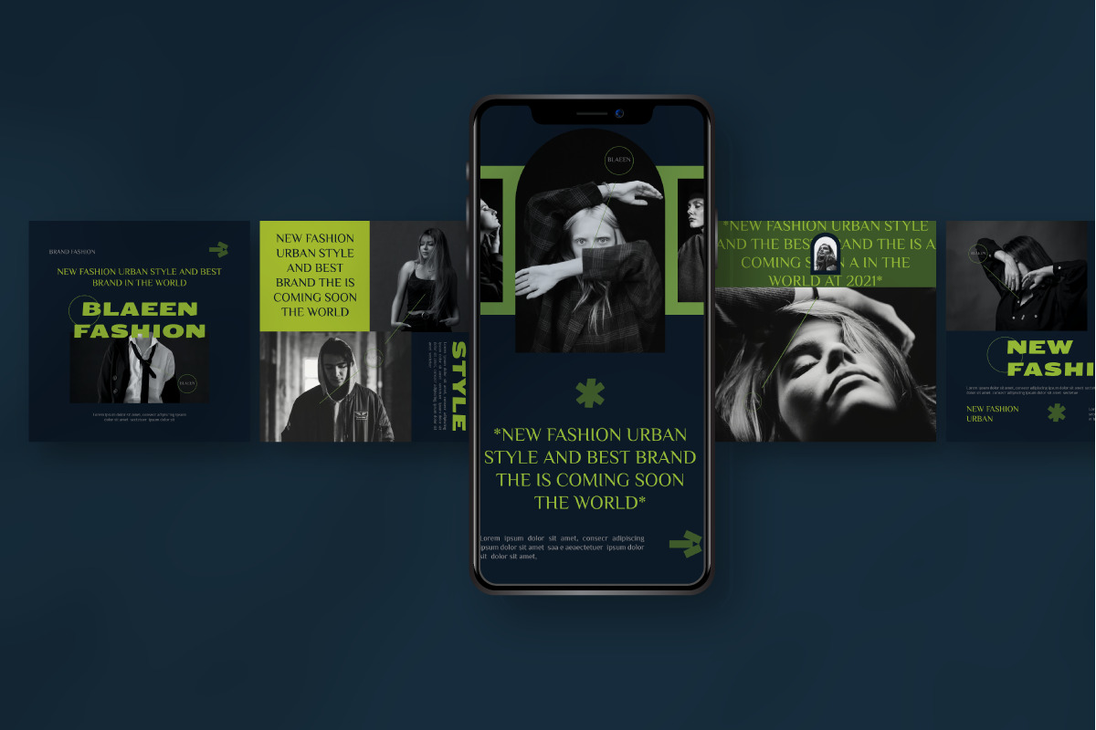 BLAEEN - Brand Instagram Template BLAEEN - Brand Instagram Template
